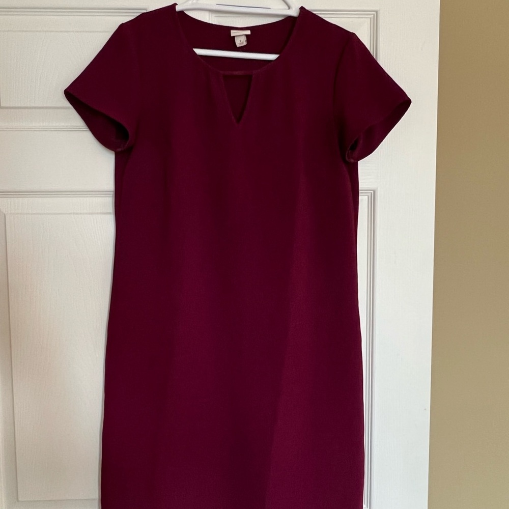 Maroon dress in small